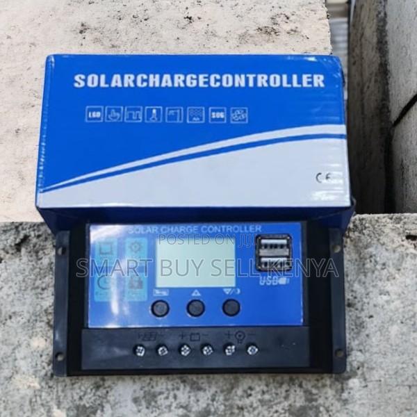12v 24v 30a Solar Charge Controller With Dual Mosfet Protection - main view