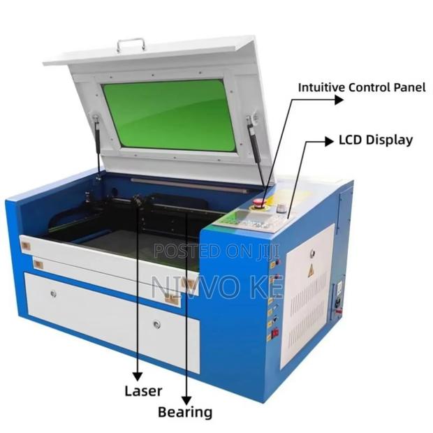 60w Machine for Laser Engraving as Well as Cutting (Size 40×60cm) - thumbnail 3