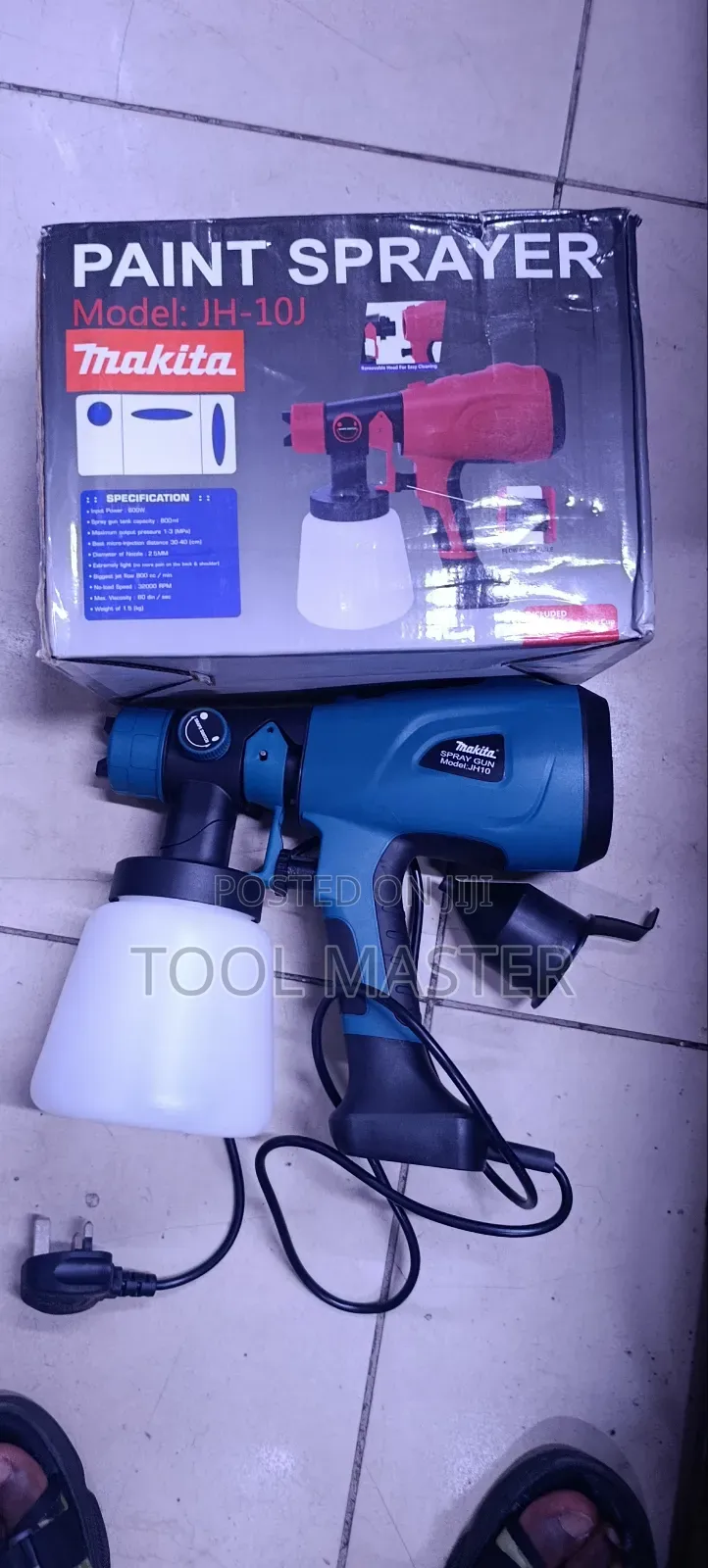 Makita Electric Spray Paint/600watts Electric Makita Spraygun