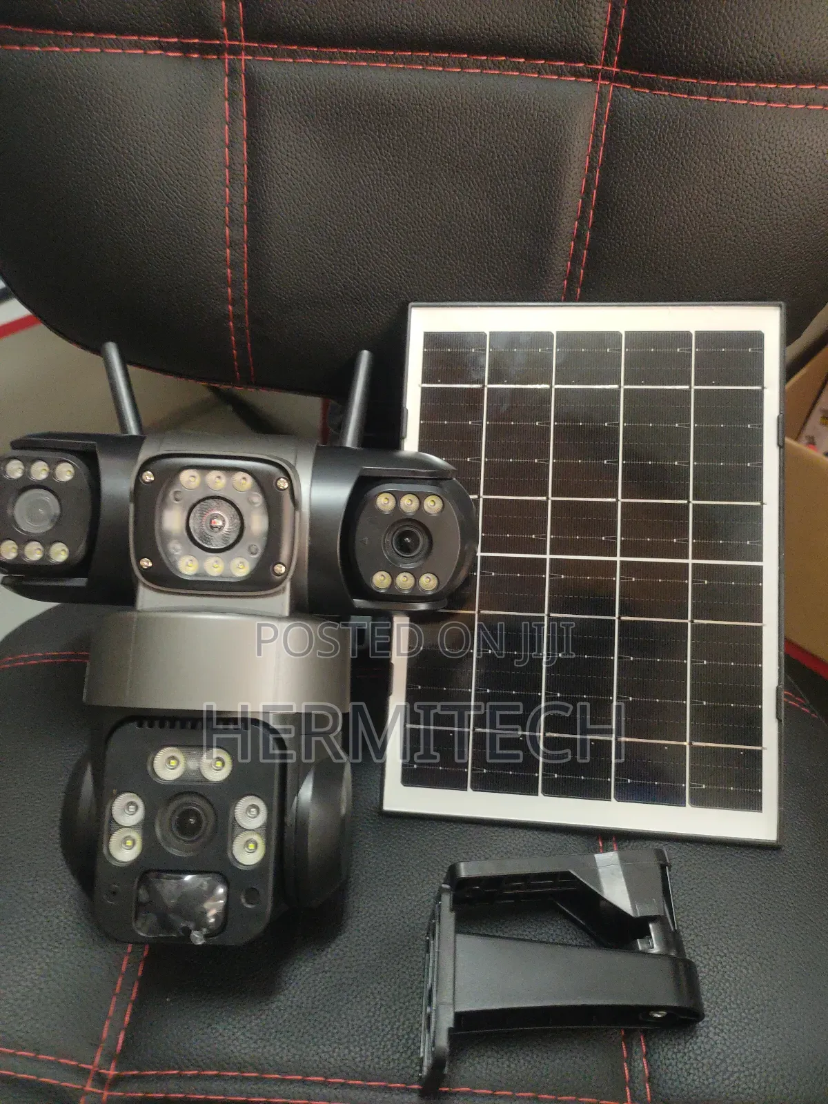 Triple Lens 4g Electric PTZ CCTV Surveillance Cameras