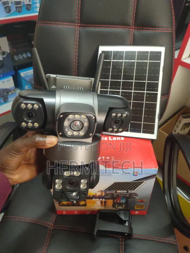4g Solar Powered Surveillance Camera With Solar Panel - thumbnail 3