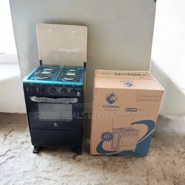 Free Standing Cooker With Gas Oven Easy to Use and Maintain