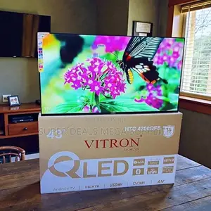 Wifi Activated Display Vitron 43 Inch Qled Smart Android Led Tv