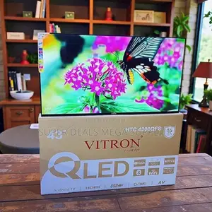 Wifi Activated Display Vitron 43 Inch Qled Smart Android Led Tv