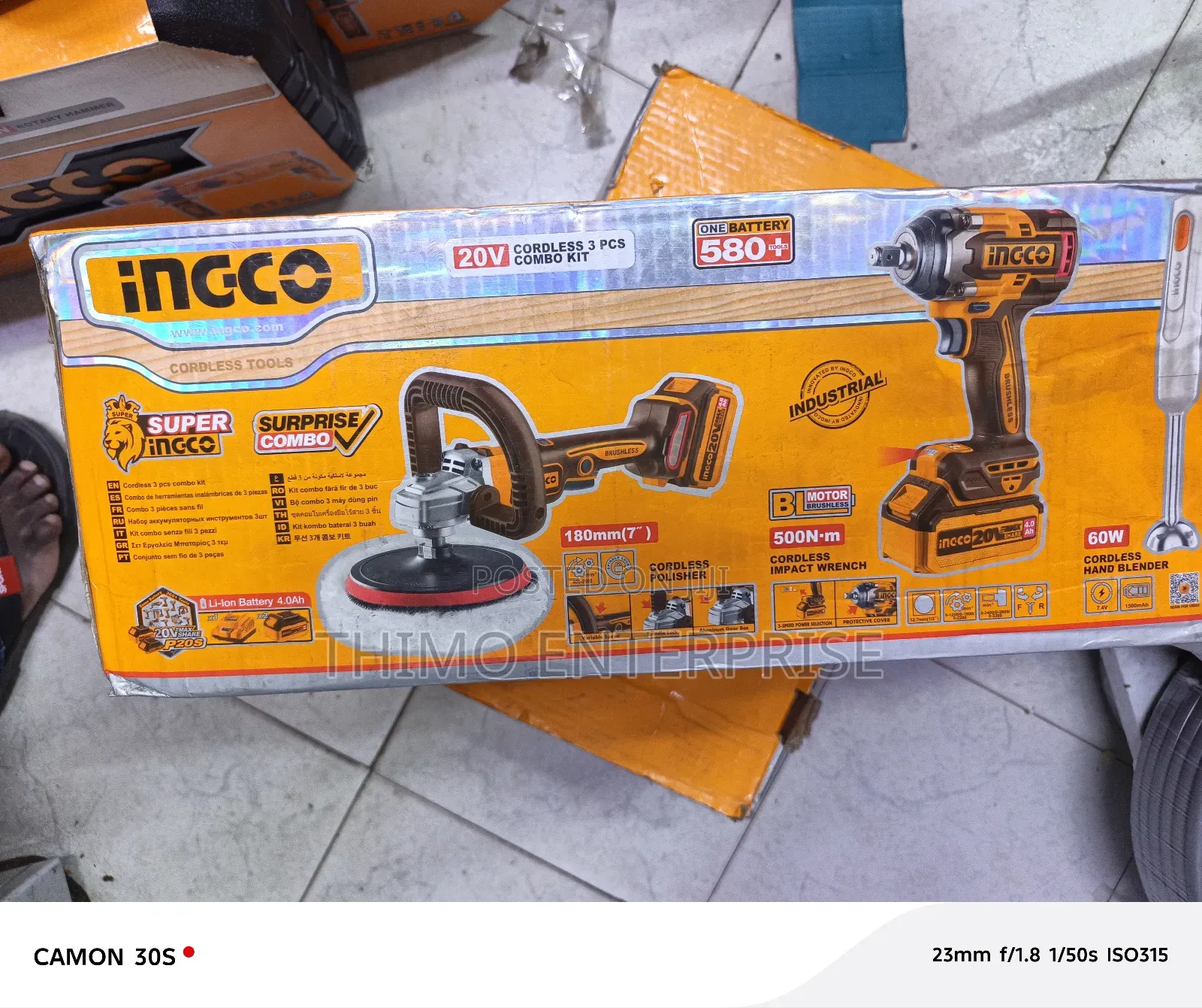 Cordless Impact Wrench Plus Polisher