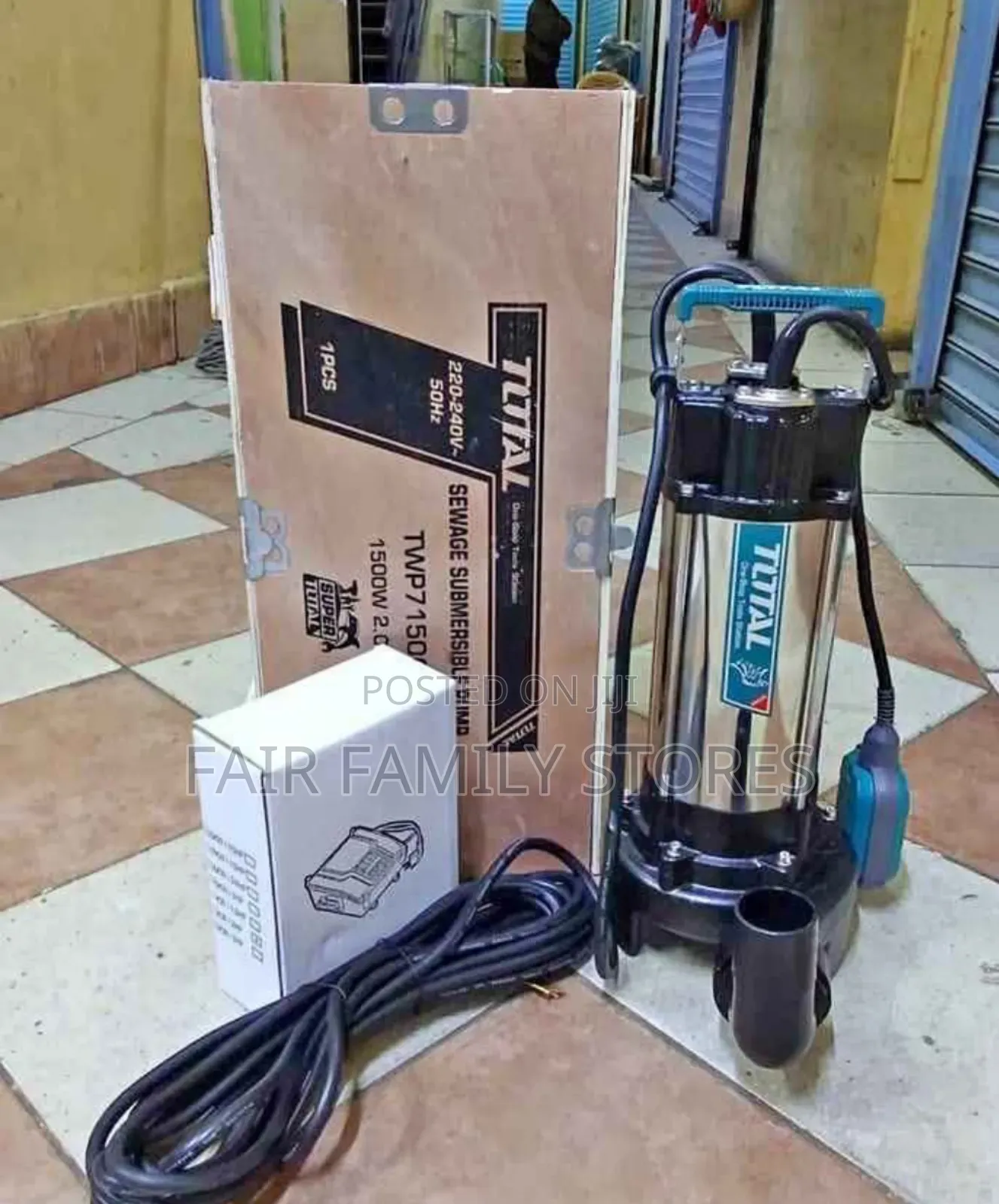 2hp Electric Sewage Submersible Pump 14.5m Max Head