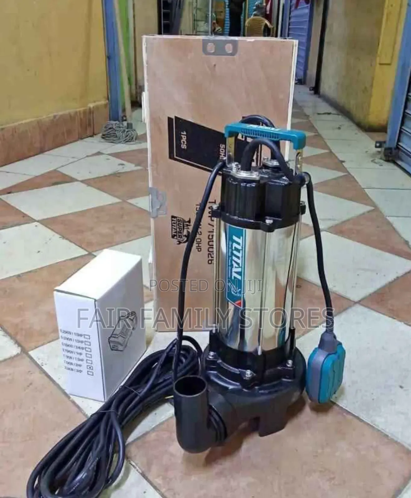 2hp Electric Sewage Submersible Pump 14.5m Max Head