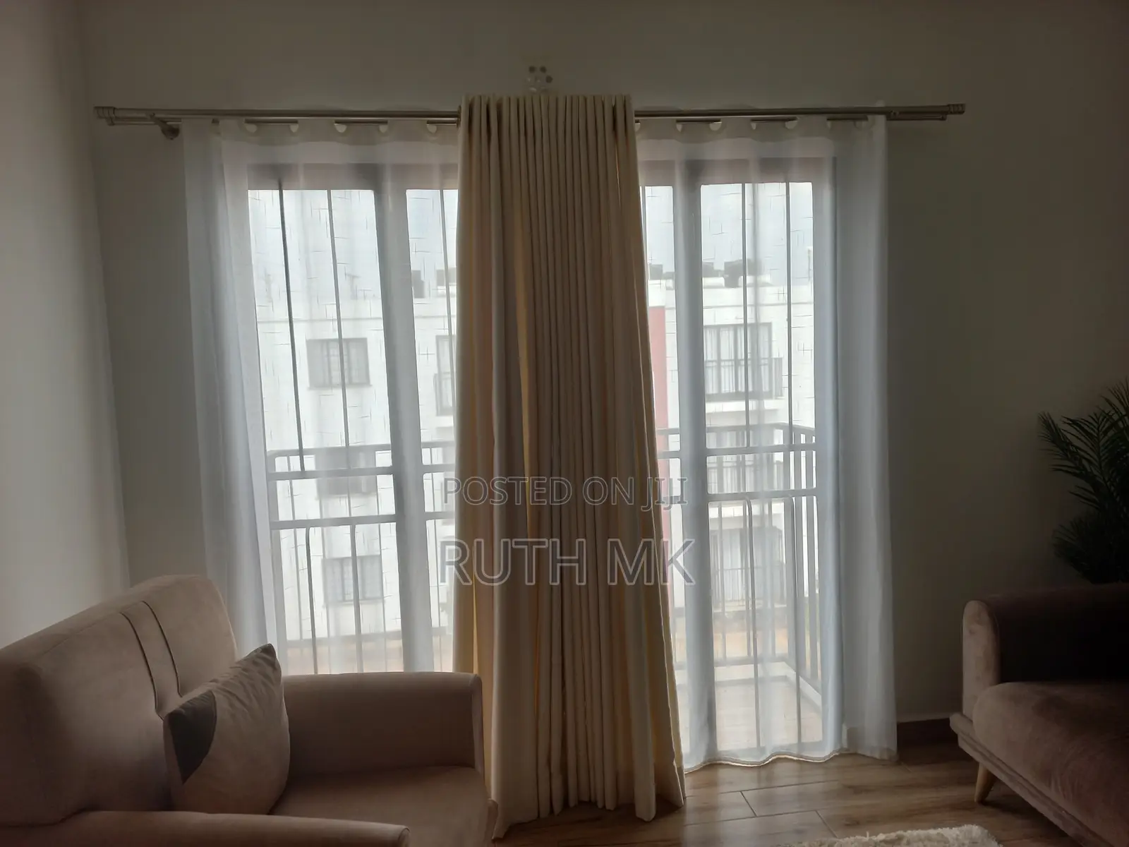 Curtains and Sheers 2br Apt Set – Also Sold Separately