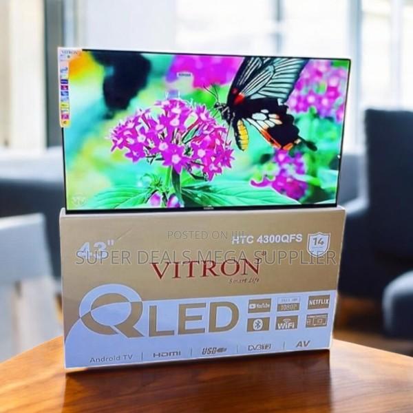 1080p Full Hd Resolution Vitron 43 Inch Qled Smart Android Led Tv