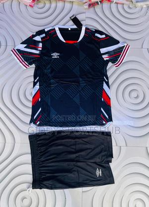 Games Uniforms Black With Redish - main view