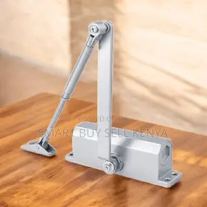 Aluminum Steel Arm Auto Door Closer Heavy Duty Hydraulic Soft Closing