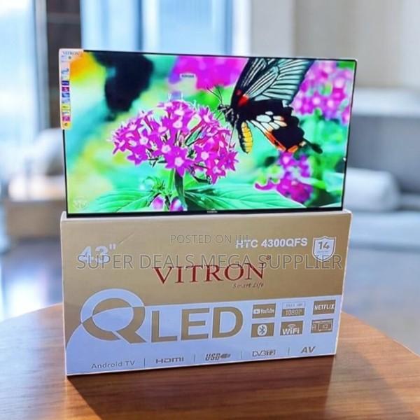 Bluetooth Enabled Display Vitron 43 Inch Qled Smart Android Led Tv - thumbnail 2