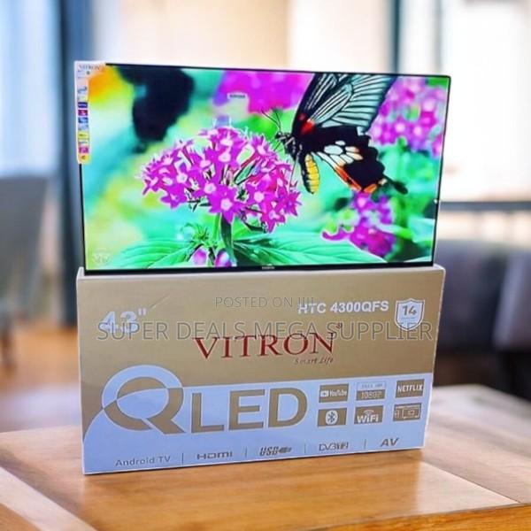 Bluetooth Activated Display Vitron 43 Inch Qled Smart Android Led Tv