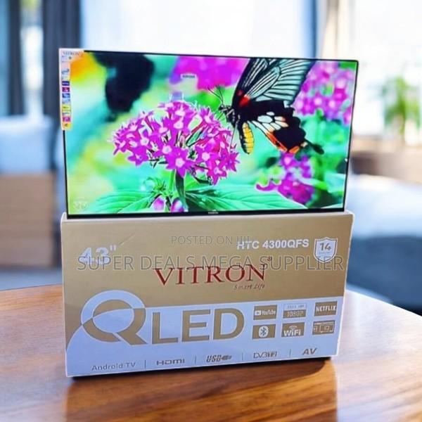 Bluetooth Activated Display Vitron 43 Inch Qled Smart Android Led Tv - thumbnail 2