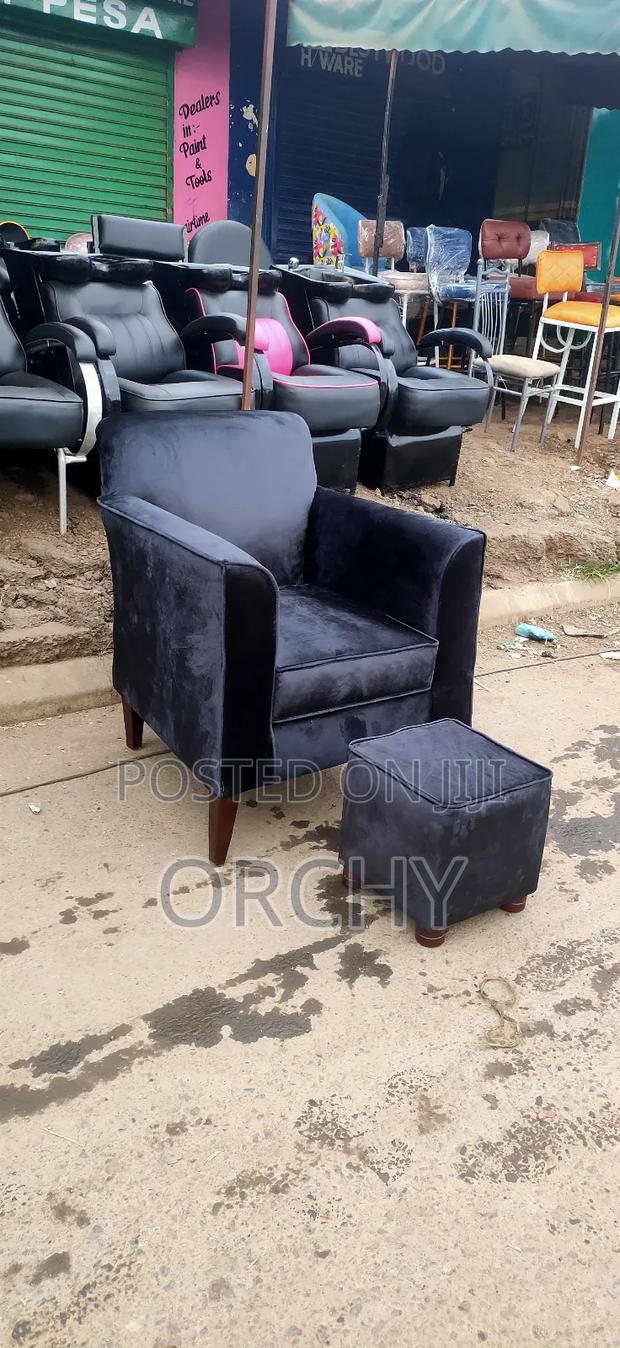 Single Seater Pedicure Chair+Stool - thumbnail 2