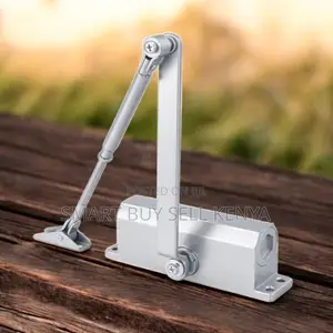 Adjustable Arms Aluminum Auto Door Closer 25-45kg Load