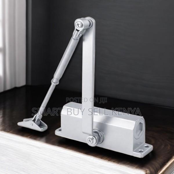 Premium Hydraulic Aluminum Door Closer 25-45kg Fireproof Design