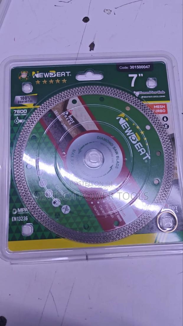 Hot Press/Diamond Disc 7"/Non Chipping or Continuous Diamond Disc