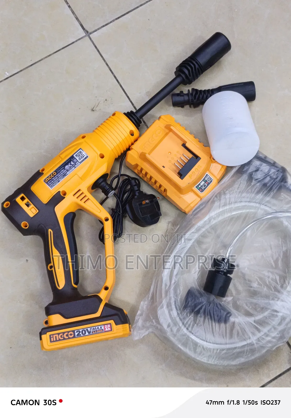 Ingco Cordless Pressure Washer
