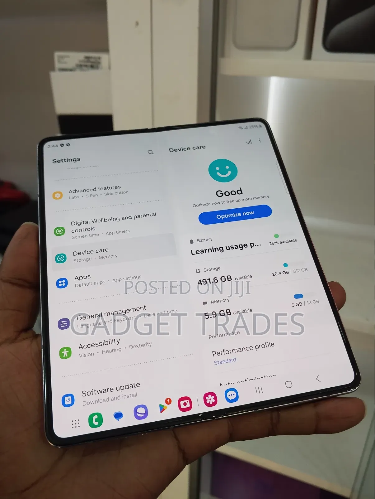 Samsung Galaxy Z Fold 5 512 GB Blue