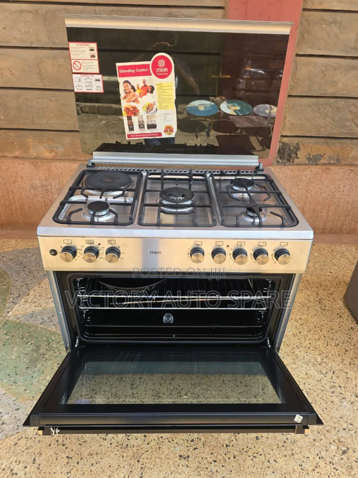 Mika 5burner (1 Electric Plate)