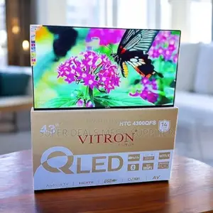 Wifi Connectivity Display Vitron 43 Inch Qled Smart Android Led Tv