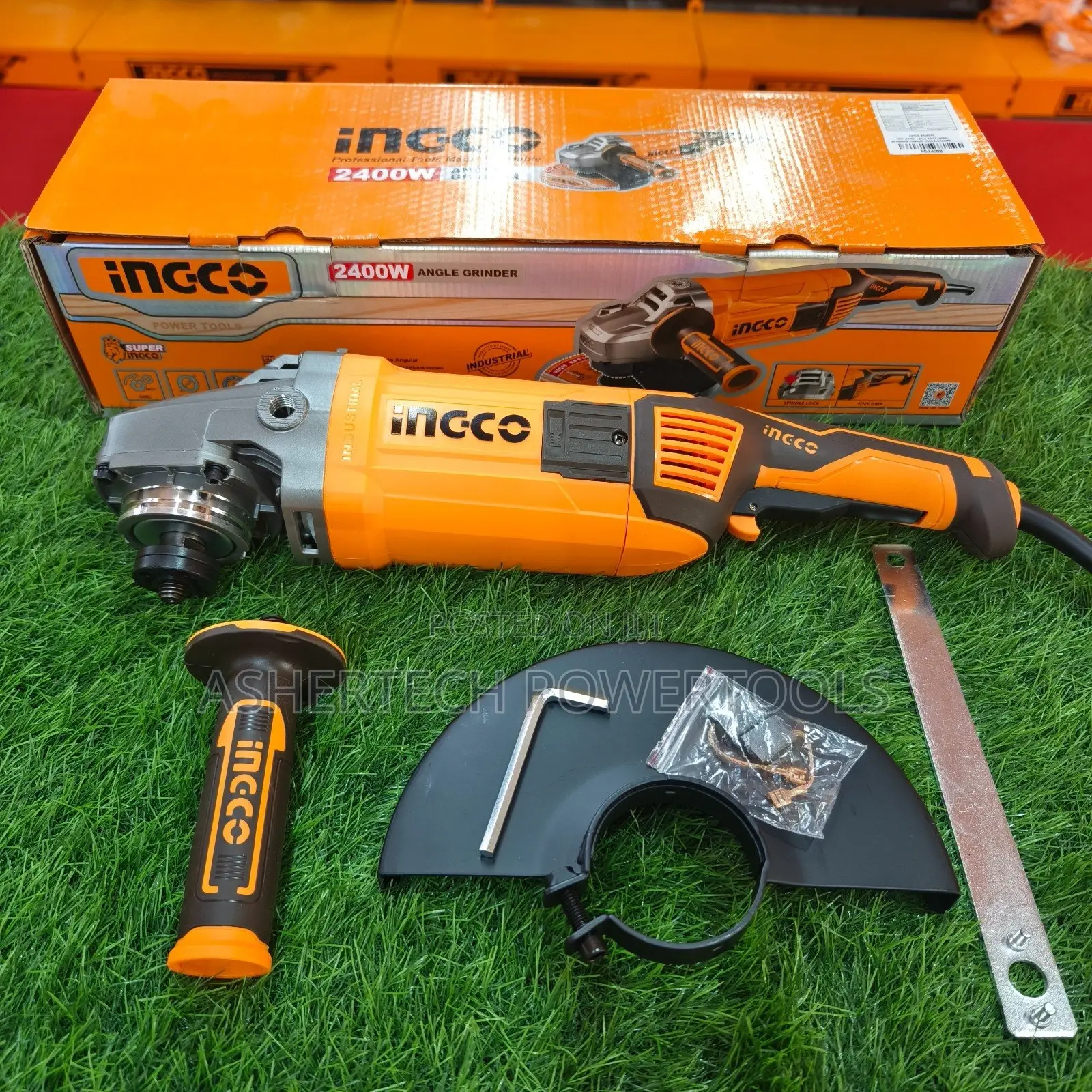 Ingco Ag24008 Angle Grinder 2400w 230mm