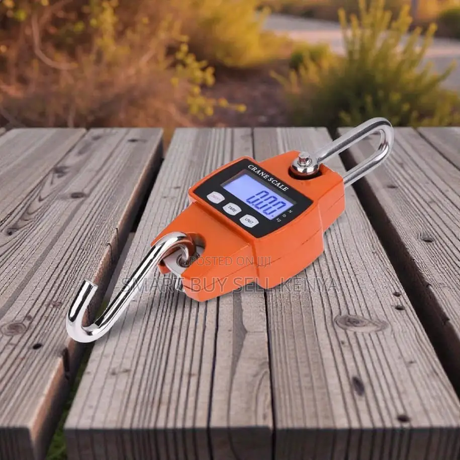 Premium Quality 300kgs Hanging Hook Scale Portable LCD Display
