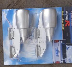 Roof Rocket Shaped Led Blue Lights in Pair - thumbnail 2