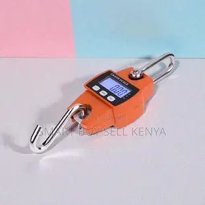 Long Term Reliability 300kgs Hanging Hook Crane Scale LCD Display