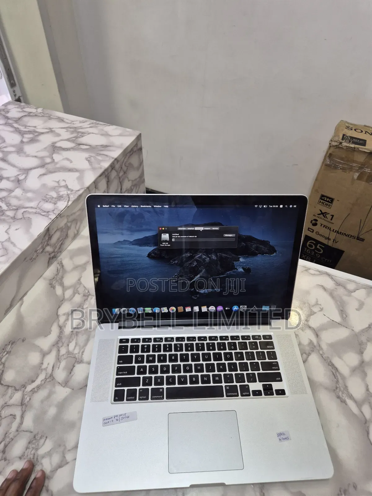Laptop Apple MacBook Pro 2015 16GB Intel Core I7 SSD 512GB