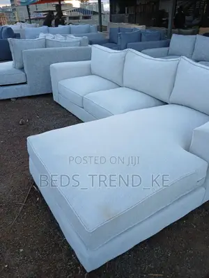 Sophisticated 6 Seater L Shaped Sofa