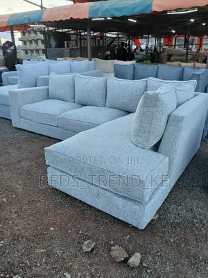 Sophisticated 6 Seater L Shaped Sofa