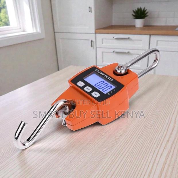 Super Quality 300kgs Hanging Crane Scale Portable Accurate LCD Display
