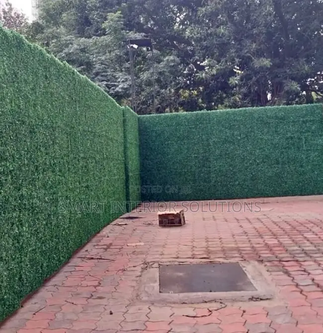 Green Fence Hedge Panels