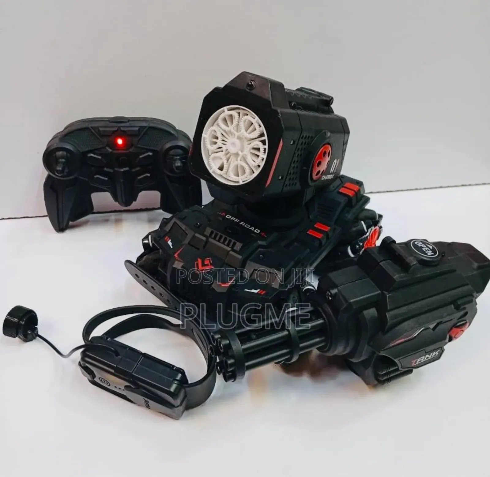 3 in 1 Offroad Rc Toy Car + Tank+ Machine Gun