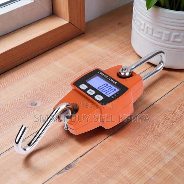 300kgs Digital Hanging Scale LCD Heavy Duty Premium Long Lasting