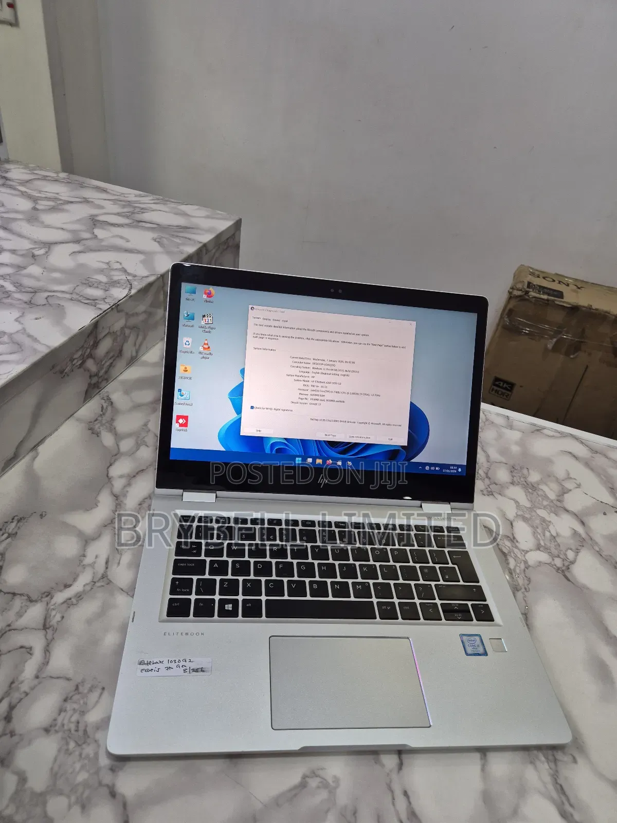 Laptop HP EliteBook X360 1030 G2 8GB Intel Core I5 SSD 256GB
