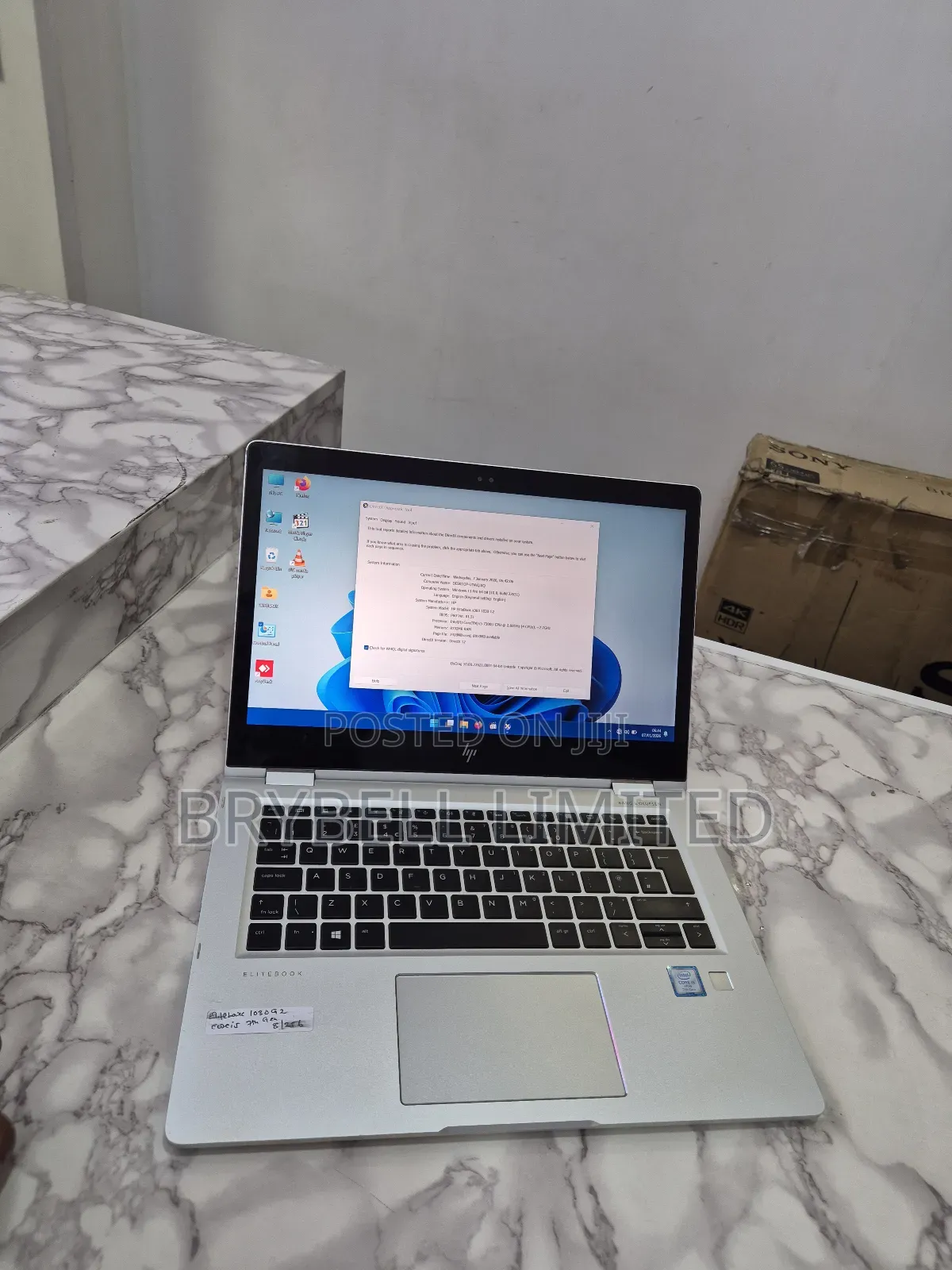 Laptop HP EliteBook X360 1030 G2 8GB Intel Core I5 SSD 256GB
