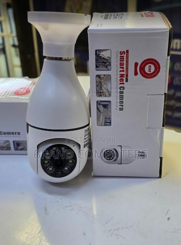 Wireless Wifi Bulb PTZ Camera - main view