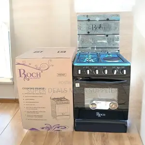 Roch Free Standing 3 Gas 1 Electric Cooker With Oven 55x50 Size