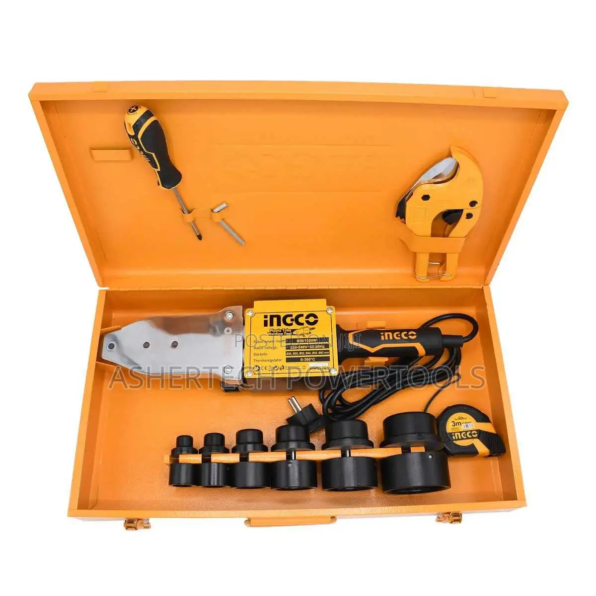 Ingco Ptwt215002 Plastic Tube Welding Tools 1500w