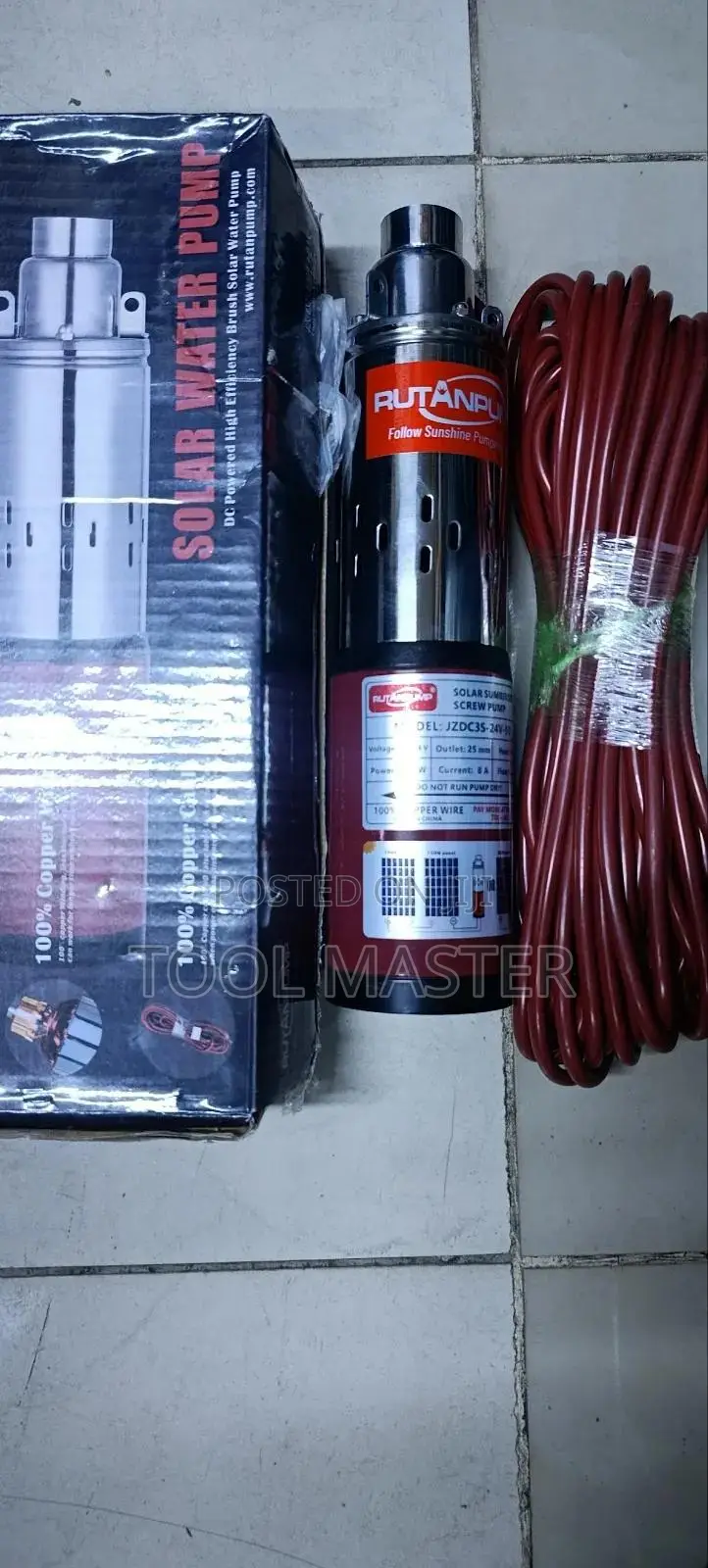 50metres Head Solar Water Pump/Solar Pump 50metres Head Submersible