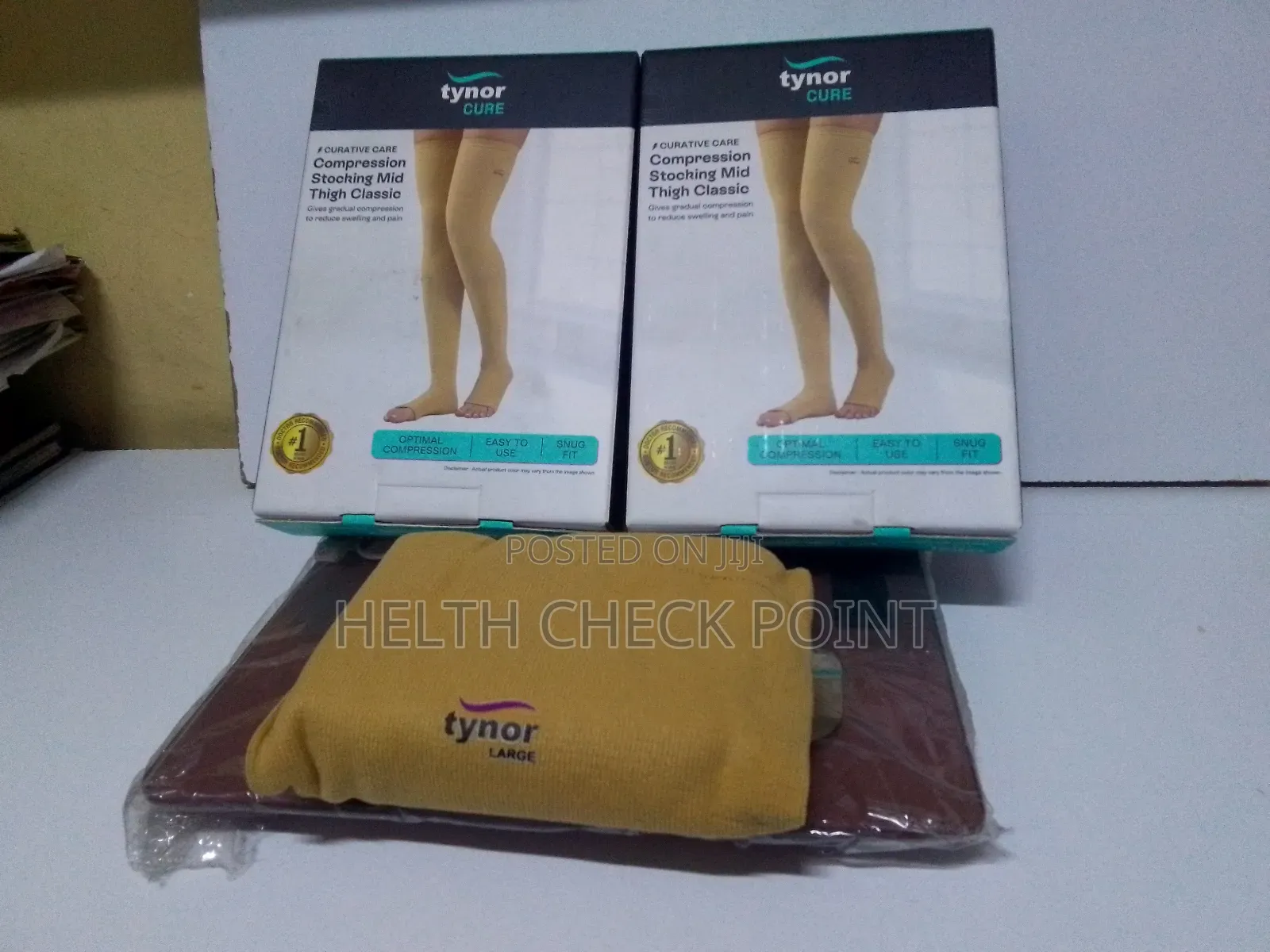 Tynor Cure Compression Stockings Mid-Thigh Classic