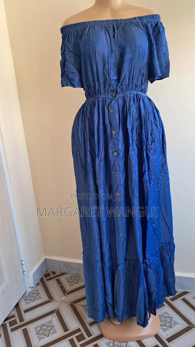 .Maxi Soft Jeans Dresses - thumbnail 5