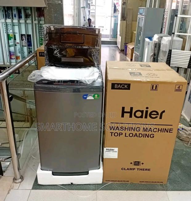 Haier 8kg Automatic Washing Machine – Smart Inverter - main view