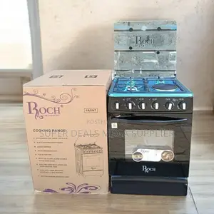 Roch 55x50 Powerful 3 Gas 1 Electric Cooker With Oven and Warranty