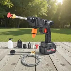 Heavy Duty 96v Gun Car Washer Washing Wireless Rechargeable Machine