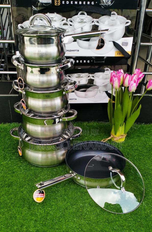 Edenberg Stainless Steel Cookware Set
