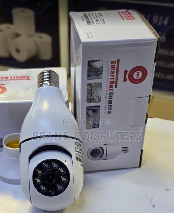 360° Smart Bulb Camera V380 Wifi PTZ Night Vision Home Security CCTV